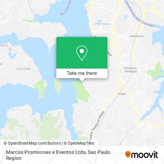 Mapa Marcos Promocoes e Eventos Ltda
