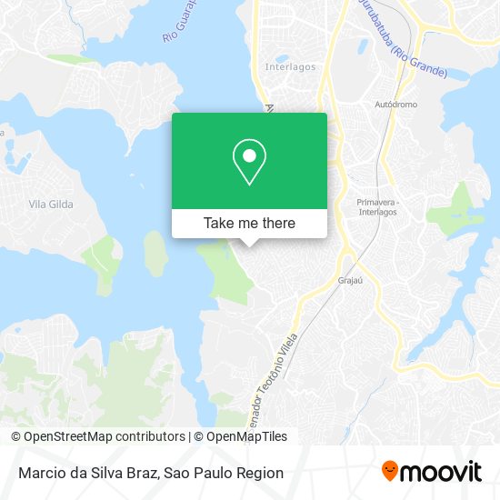 Marcio da Silva Braz map