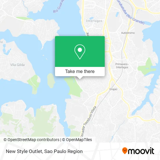 New Style Outlet map