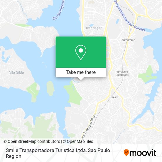 Mapa Smile Transportadora Turistica Ltda