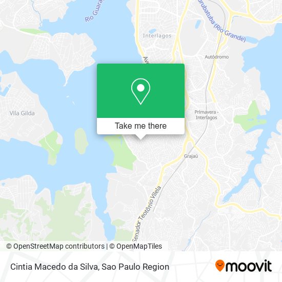 Cintia Macedo da Silva map