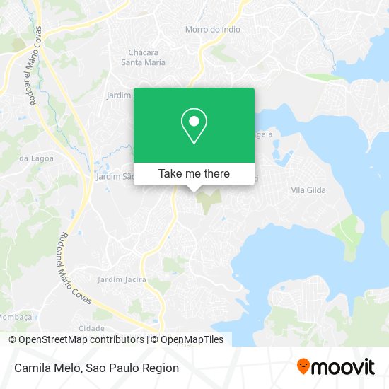 Mapa Camila Melo