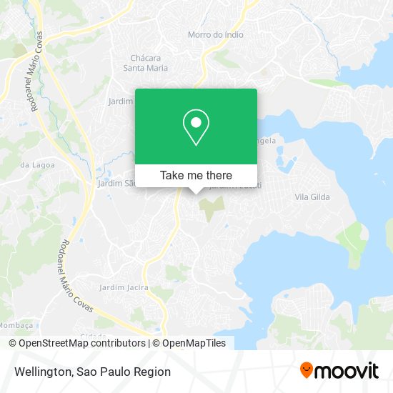 Mapa Wellington