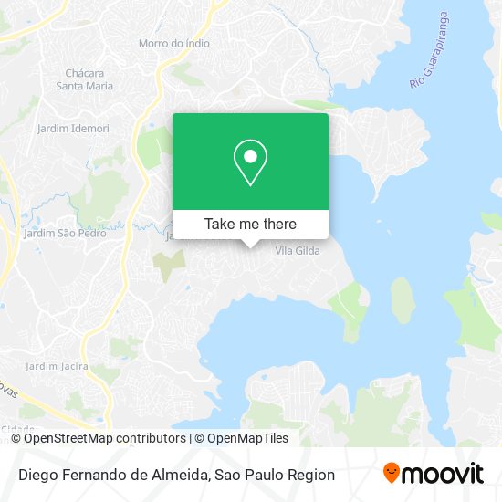 Mapa Diego Fernando de Almeida