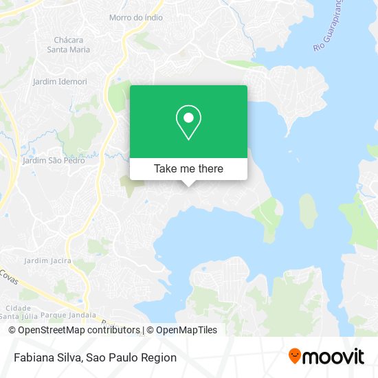 Fabiana Silva map