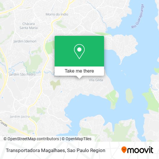 Transportadora Magalhaes map