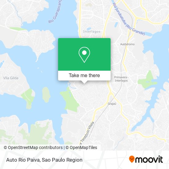 Auto Rio Paiva map