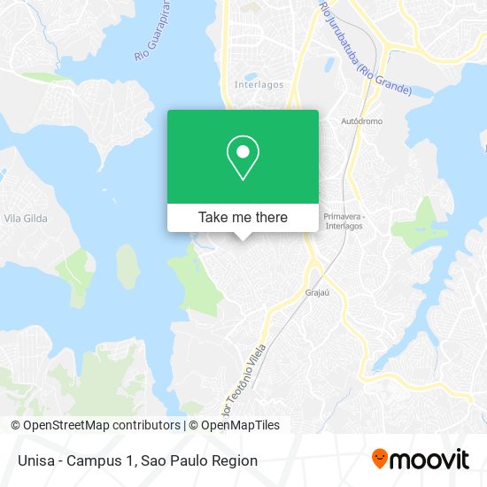 Unisa - Campus 1 map