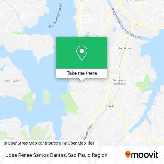 Jose Renee Santos Dantas map