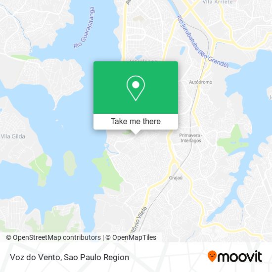 Voz do Vento map