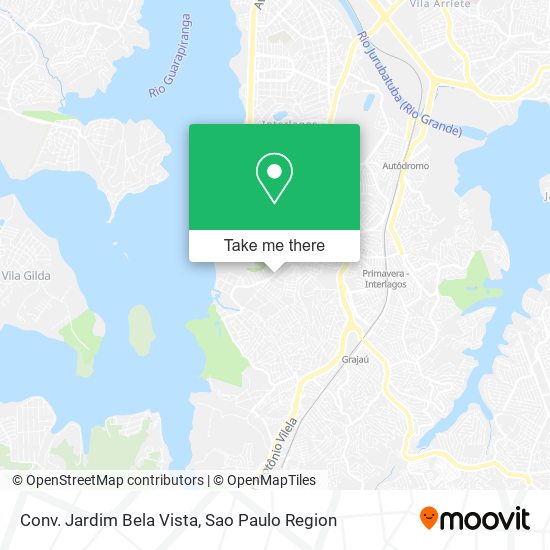 Conv. Jardim Bela Vista map