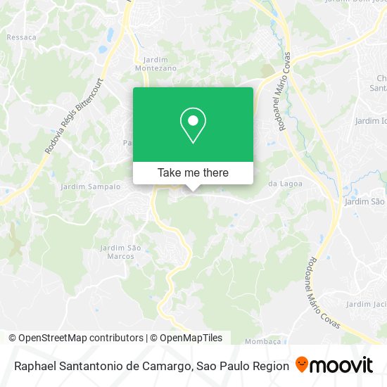 Mapa Raphael Santantonio de Camargo