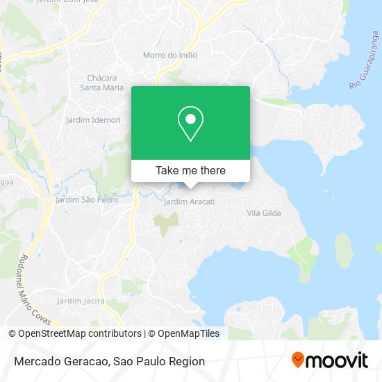 Mercado Geracao map