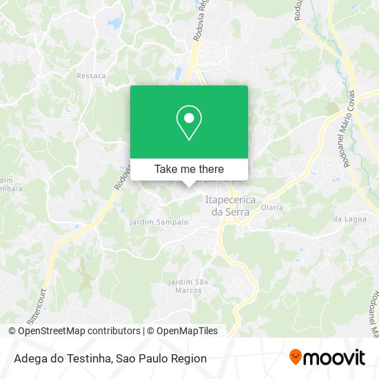 Adega do Testinha map