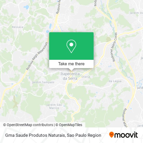 Gma Saude Produtos Naturais map