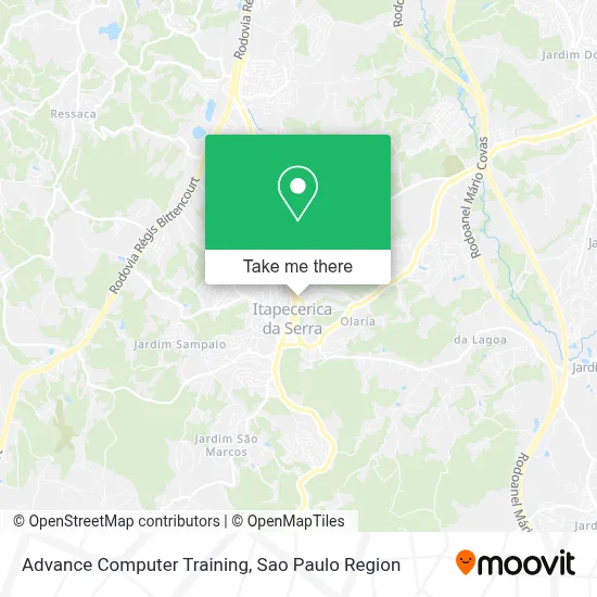 Advance Computer Training map