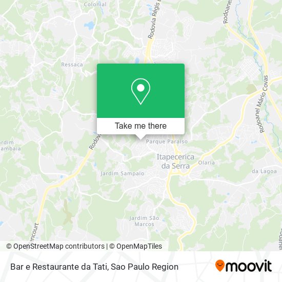 Bar e Restaurante da Tati map