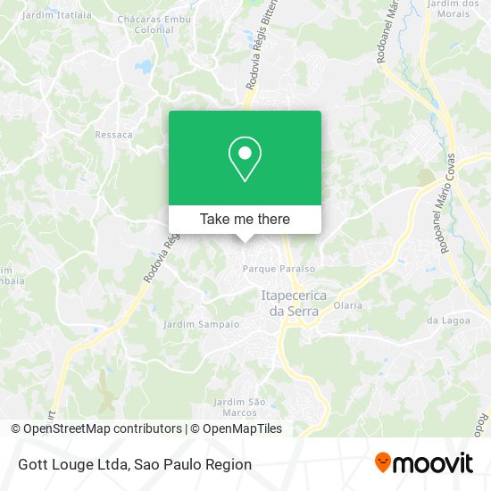 Gott Louge Ltda map