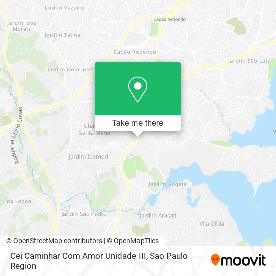 Cei Caminhar Com Amor Unidade III map