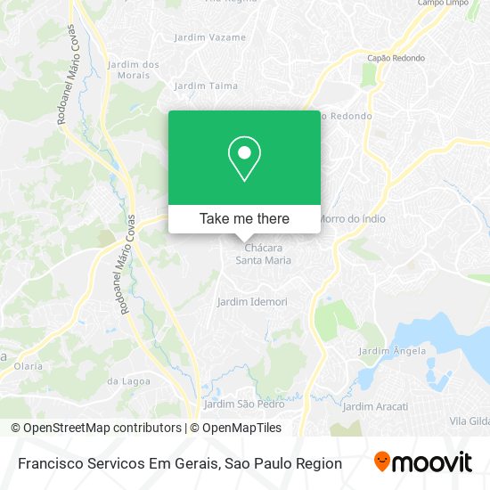 Francisco Servicos Em Gerais map