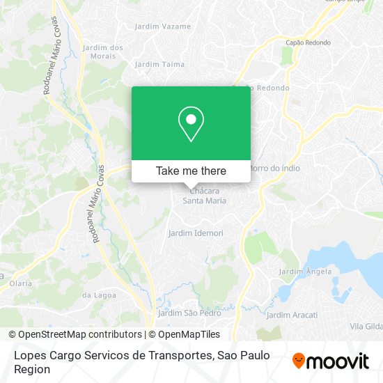 Lopes Cargo Servicos de Transportes map