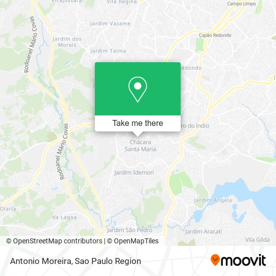 Antonio Moreira map