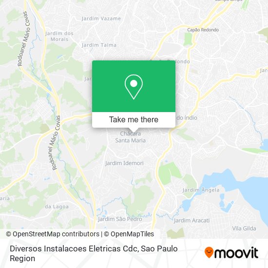 Mapa Diversos Instalacoes Eletricas Cdc