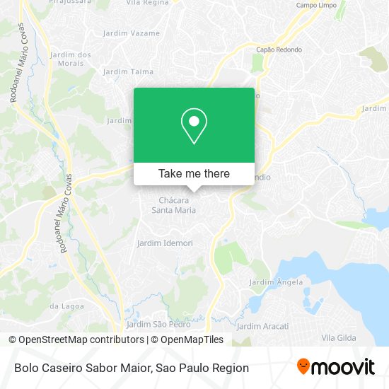 Bolo Caseiro Sabor Maior map