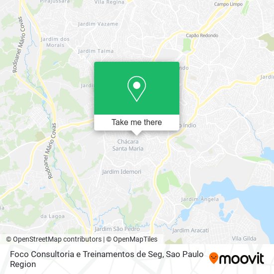 Mapa Foco Consultoria e Treinamentos de Seg