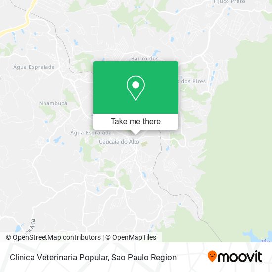 Clinica Veterinaria Popular map