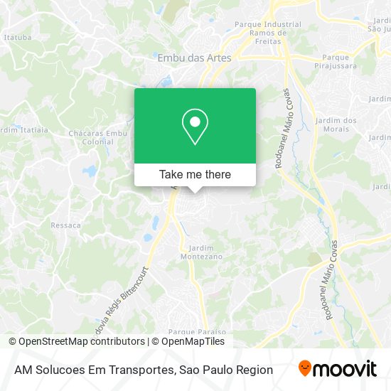 Mapa AM Solucoes Em Transportes