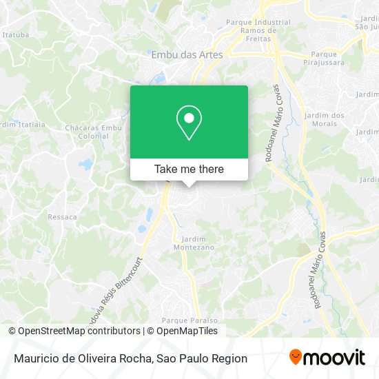Mapa Mauricio de Oliveira Rocha