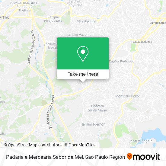 Padaria e Mercearia Sabor de Mel map