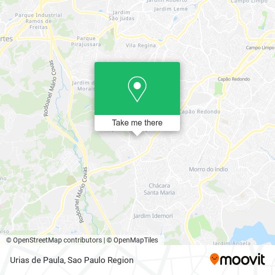 Urias de Paula map