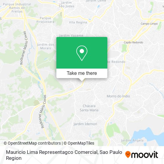 Mauricio Lima Representagco Comercial map