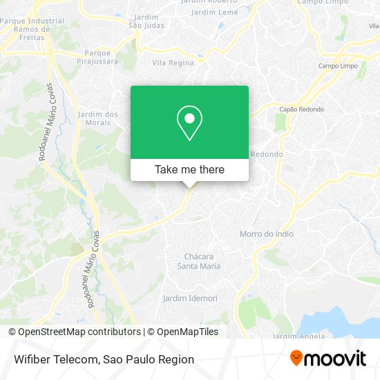 Wifiber Telecom map