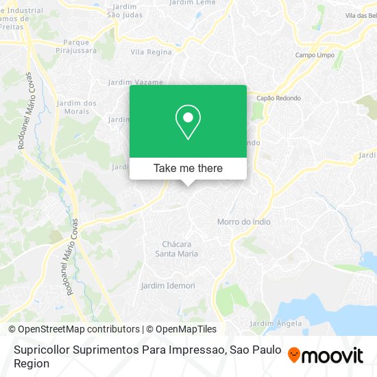 Mapa Supricollor Suprimentos Para Impressao