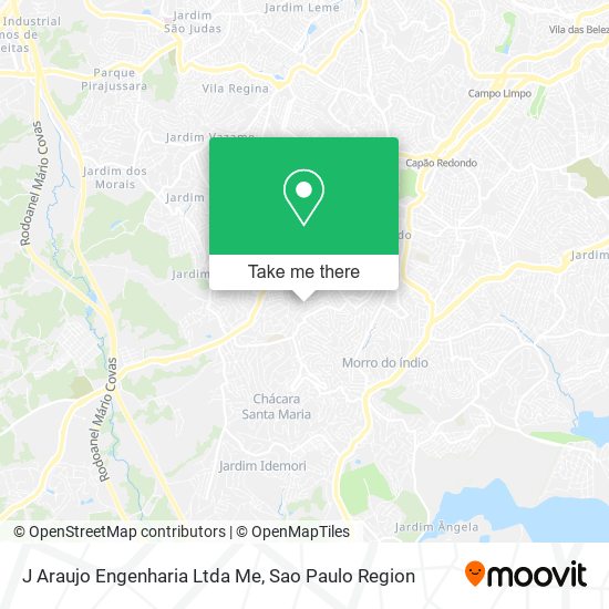 J Araujo Engenharia Ltda Me map