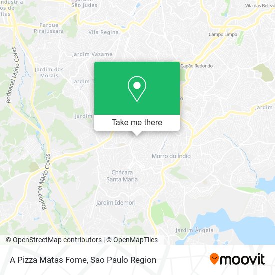 A Pizza Matas Fome map