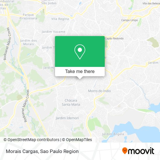 Morais Cargas map