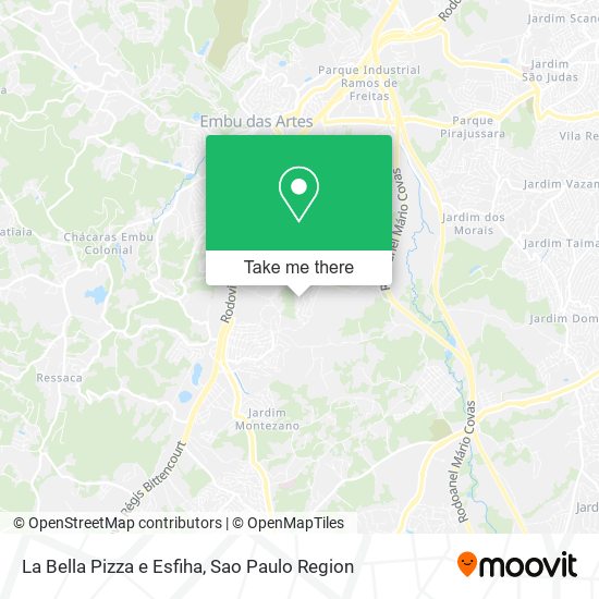 La Bella Pizza e Esfiha map