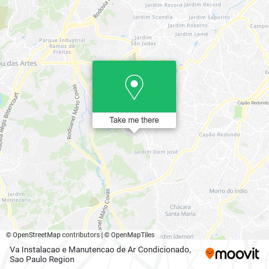 Mapa Va Instalacao e Manutencao de Ar Condicionado