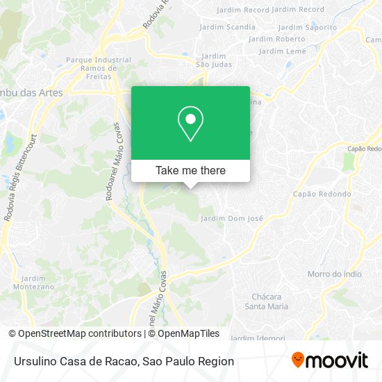 Ursulino Casa de Racao map