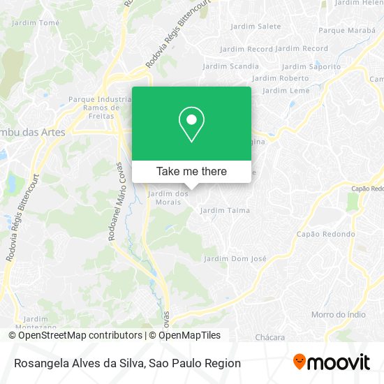 Rosangela Alves da Silva map