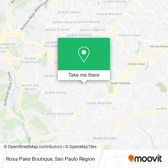 Mapa Rosa Paes Boutique