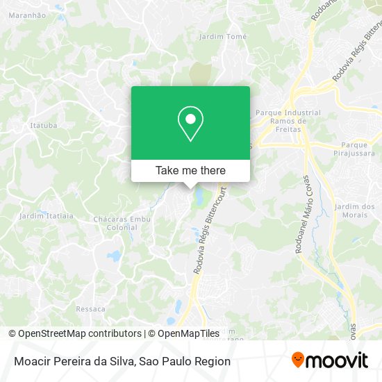 Mapa Moacir Pereira da Silva