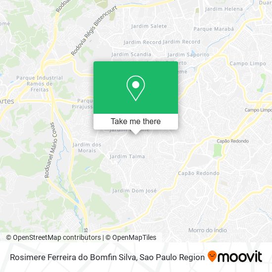 Rosimere Ferreira do Bomfin Silva map