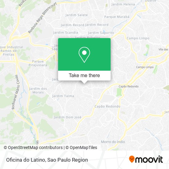 Oficina do Latino map