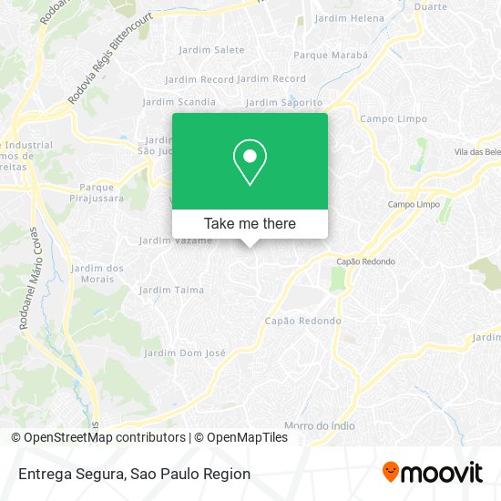 Entrega Segura map