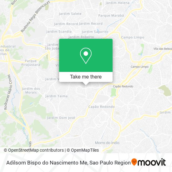 Adilsom Bispo do Nascimento Me map